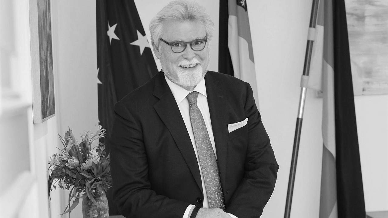 Justizminister Herbert Mertin überraschend verstorben
